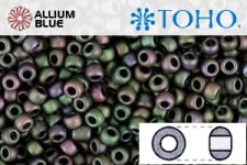 TOHO Round Seed Beads (RR6-708) 6/0 Round Large - Matte-Color Cassiopeia