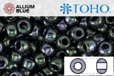 TOHO Round Seed Beads (RR11-89) 11/0 Round - Metallic Moss