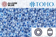 TOHO Round Seed Beads (RR3-917) 3/0 Round Extra Large - Ceylon Denim Blue