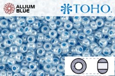TOHO Round Seed Beads (RR8-918) 8/0 Round Medium - Ceylon English Bluebell