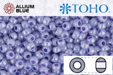 TOHO Round Seed Beads (RR8-921) 8/0 Round Medium - Ceylon Virginia Bluebell