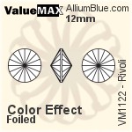 ValueMAX Rivoli (VM1122) 12mm - Color Effect With Foiling