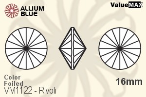 VALUEMAX CRYSTAL Rivoli 16mm Aqua F