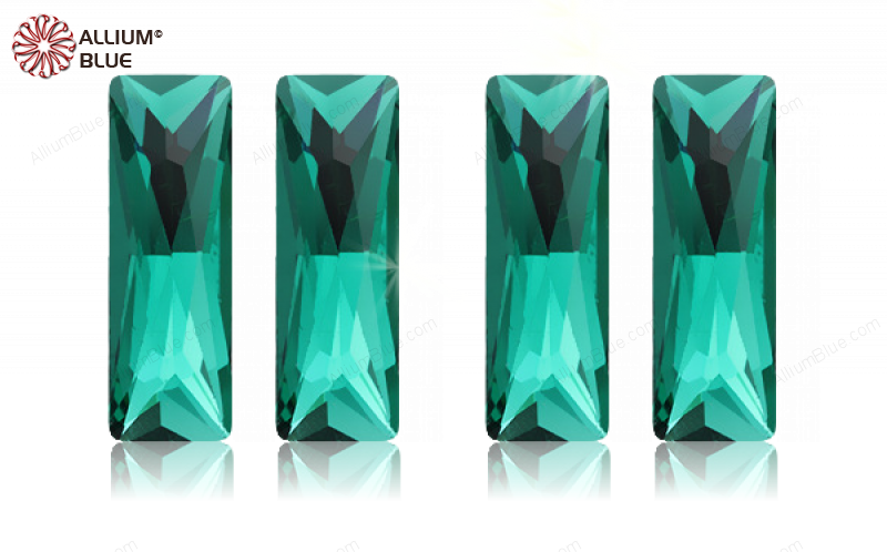 VALUEMAX CRYSTAL Princess Baguette Fancy Stone 10x5mm Emerald F
