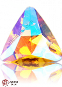VALUEMAX CRYSTAL Triangle Fancy Stone 18mm Light Topaz AB F