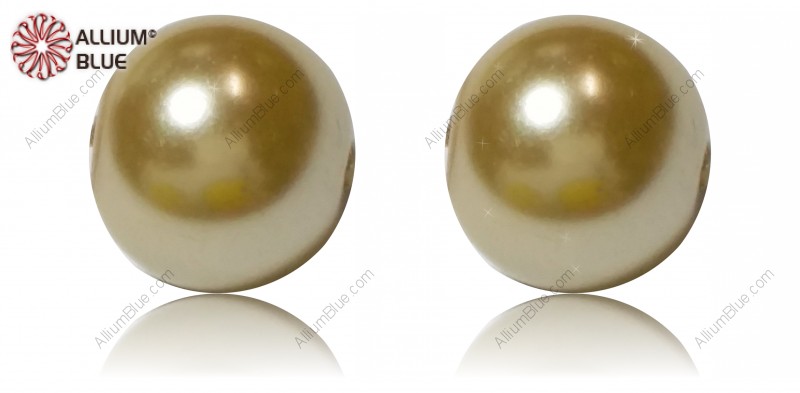 VALUEMAX CRYSTAL Round Crystal Pearl 4mm Light Brown Pearl