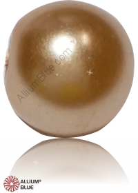 VALUEMAX CRYSTAL Round Crystal Pearl 6mm Powder Almond Pearl
