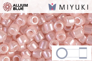 MIYUKI Delica® Seed Beads (DBL0234) 8/0 Round Large - Baby Pink Ceylon