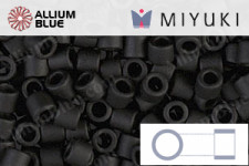 MIYUKI Delica® Seed Beads (DB1831) 11/0 Round - Duracoat Galvanized Silver