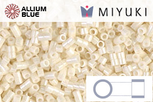 MIYUKI Delica® Seed Beads (DBS0203) 15/0 Round Small - Cream Ceylon