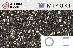 MIYUKI Delica® Seed Beads (DBS0254) 15/0 Round Small - Bronze Luster