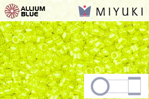 MIYUKI Delica® Seed Beads (DB2031) 11/0 Round - Luminous Lime Aid