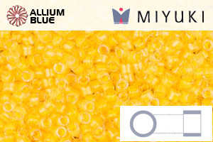 MIYUKI Delica® Seed Beads (DB2032) 11/0 Round - Luminous Sun Glow