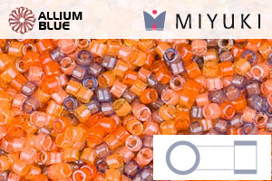 MIYUKI Delica® Seed Beads (DB2062) 11/0 Round - Luminous Mix 2