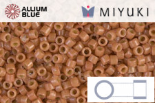 MIYUKI Delica® Seed Beads (DB2113) 11/0 Round - DURACOAT Op Lychee