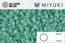 MIYUKI Delica® Seed Beads (DB1844) 11/0 Round - Duracoat Galvanized Dark Mint Green