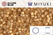 MIYUKI Delica® Seed Beads (DB2177) 11/0 Round - Duracoat Silver Lined Semi-Matte Mica