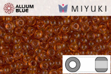 MIYUKI Round Seed Beads (RR11-0133) - Transparent Marigold