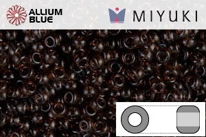 MIYUKI Round Rocailles Seed Beads (RR11-0135) 11/0 Small - Transparent Root Beer