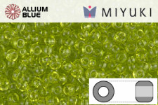 MIYUKI Round Rocailles Seed Beads (RR11-0143) 11/0 Small - Transparent Chartreuse