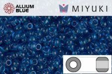 MIYUKI Round Seed Beads (RR11-0149) - Transparent Capri Blue