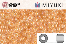 MIYUKI Round Rocailles Seed Beads (RR11-0202) 11/0 Small - Golden Yellow Crystal