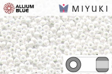 MIYUKI Delica® Seed Beads (DB0760) 11/0 Round - Matte Opaque Periwinkle