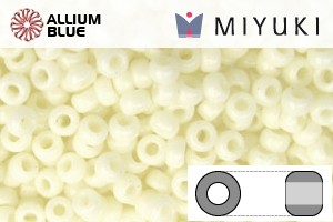 MIYUKI Round Seed Beads (RR11-0491) - Ivory