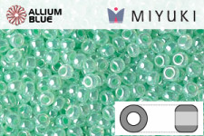 MIYUKI Round Seed Beads (RR11-0520) - Mint Green Ceylon