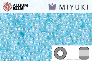 MIYUKI Round Seed Beads (RR11-0522) - Aqua Ceylon