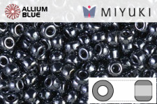 TOHO Round Seed Beads (RR8-10) 8/0 Round Medium - Transparent Lt Hyacinth