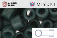 MIYUKI Delica® Seed Beads (DB0167) 11/0 Round - Opaque Med Blue AB