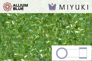 MIYUKI Delica® Seed Beads (DB2376) 11/0 Round - Inside Dyed Chartreuse