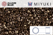 MIYUKI Delica® Seed Beads (DB2184) 11/0 Round - DURACOAT Silver Lined Semi-Matte Bramble