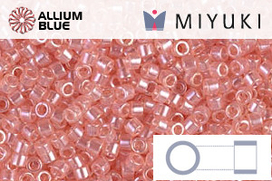 MIYUKI Delica® Seed Beads (DB0106) 11/0 Round - Shell Pink Luster