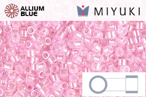 MIYUKI Delica® Seed Beads (DB0244) 11/0 Round - Pink Ceylon