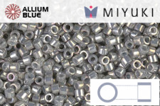 MIYUKI Delica® Seed Beads (DB0436) 11/0 Round - Galvanized Pewter