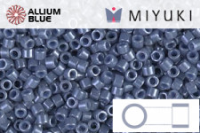 MIYUKI Delica® Seed Beads (DB0415) 11/0 Round - Galvanized Turquoise Green