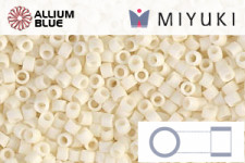 MIYUKI Delica® Seed Beads (DB0352) 11/0 Round - Matte Opaque Cream