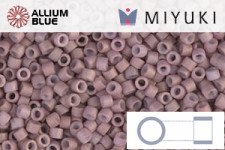 MIYUKI Delica® Seed Beads (DB0379) 11/0 Round - Matte Opaque Dusty Mauve Luster