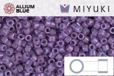 MIYUKI Delica® Seed Beads (DB0660) 11/0 Round - Dyed Opaque Dark Orchid
