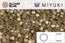 MIYUKI Delica® Seed Beads (DB0671) 11/0 Round - Variegated Taupe Silk Satin