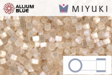 MIYUKI Delica® Seed Beads (DB0673) 11/0 Round - Antique Ivory Silk Satin