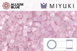 MIYUKI Delica® Seed Beads (DB0675) 11/0 Round - Pale Pink Silk Satin