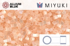 MIYUKI Delica® Seed Beads (DB0821) 11/0 Round - Pale Apricot Silk Satin