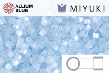 MIYUKI Delica® Seed Beads (DB0830) 11/0 Round - Pale Aqua Silk Satin