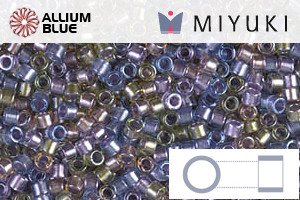 MIYUKI Delica® Seed Beads (DB0986) 11/0 Round - Sparkling Lined Majestic Mix