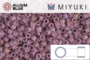 MIYUKI Delica® Seed Beads (DB1066) 11/0 Round - Matte Metallic Heather Luster