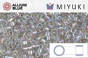 MIYUKI Delica® Seed Beads (DB1251) 11/0 Round - Transparent Marigold AB