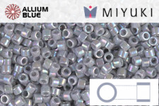 MIYUKI Delica® Seed Beads (DB2184) 11/0 Round - Duracoat Silver Lined Semi-Matte Bramble